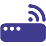 router icon blue
